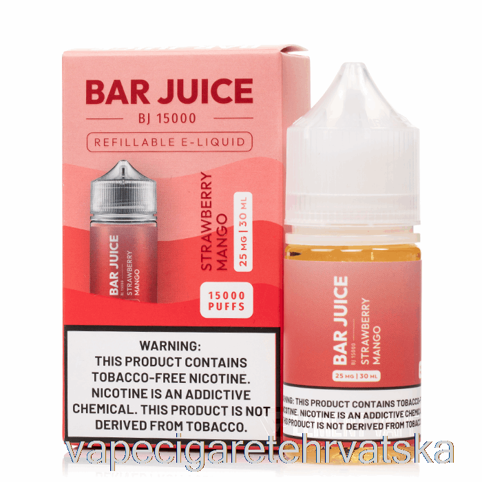 Vape Cigarete Jagoda Mango - Bar Sok - 30ml 25mg